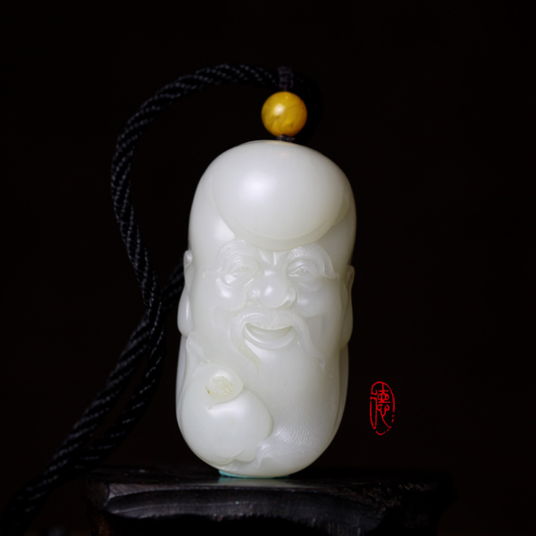 寿星把件